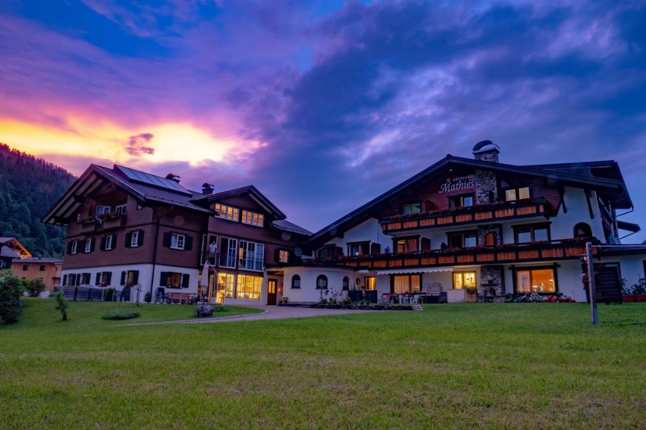 Gaestehaus Mathies Mittelberg Buitenkant foto